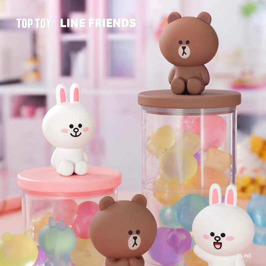 Line Friends Brown Bear Candy Jar Mystery Box