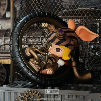 Molly Steam Punk Piggy Bike Big Figure
