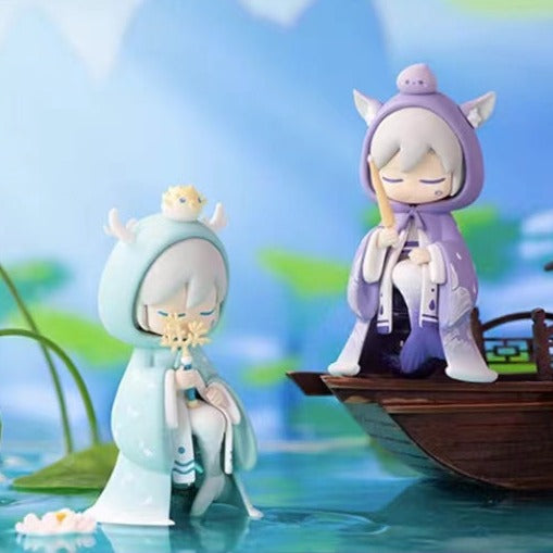 Ten Witches of Lingshan Mountain in Shark Palace blind-box figures toy