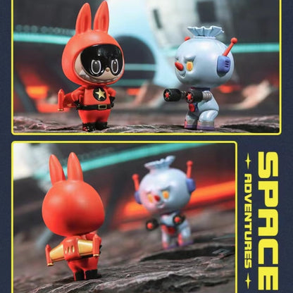 The monsters-labubu space adventure series blind-box figures toy