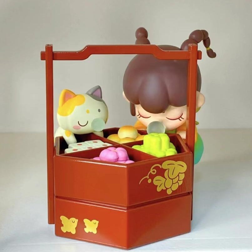 Nanci golden hairpin series toy blindbox