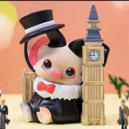 Yoki travel around the world series blind-box figures toy