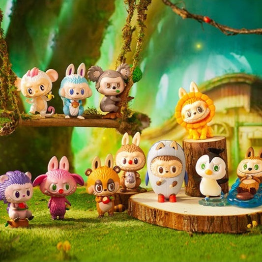 Labubu-The Monsters animal series figures toy blind box