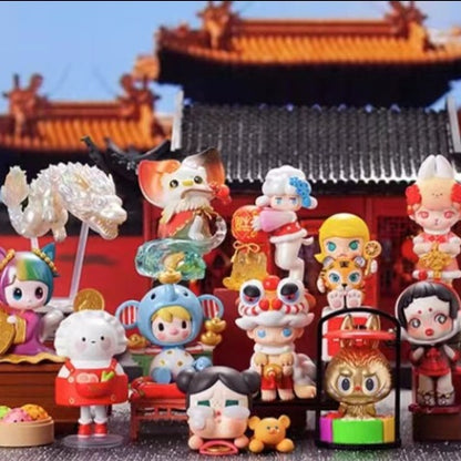 THE YEAR OF TIGER series figures blind box toy